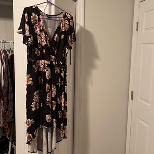 Super soft 2X high low dress!